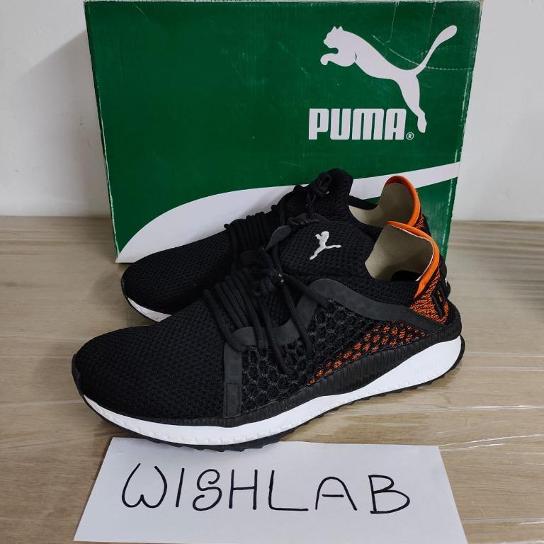 Puma tsugi netfit black orange clearance