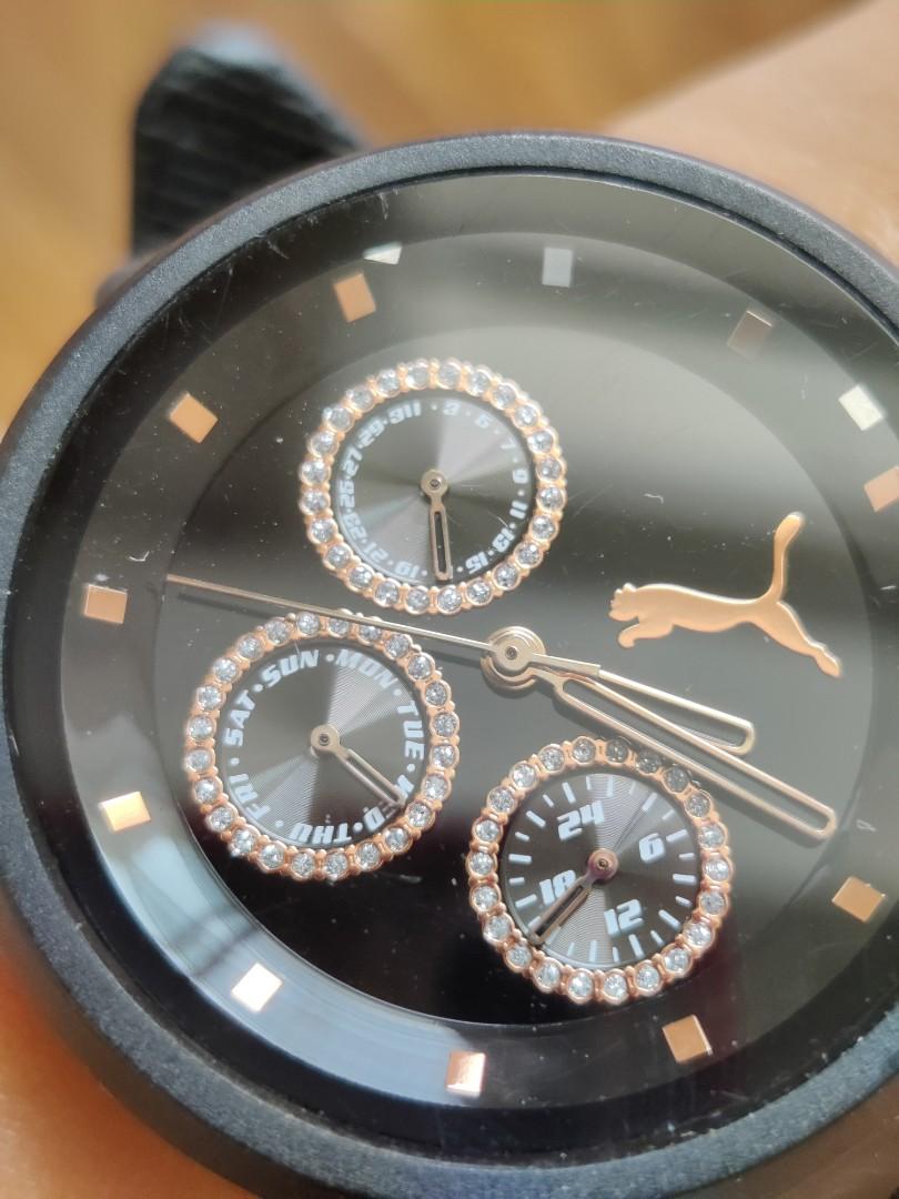 Puma watch hotsell gold