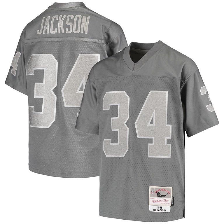 Mitchell and ness bo jackson 2025 raiders jersey