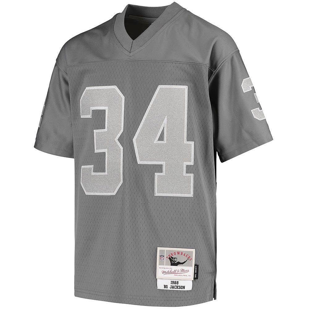 Bo jackson baseball jersey mitchell and ness best sale