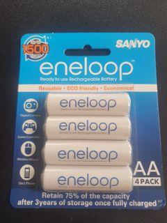 Sanyo eneloop aa rechargeable battery