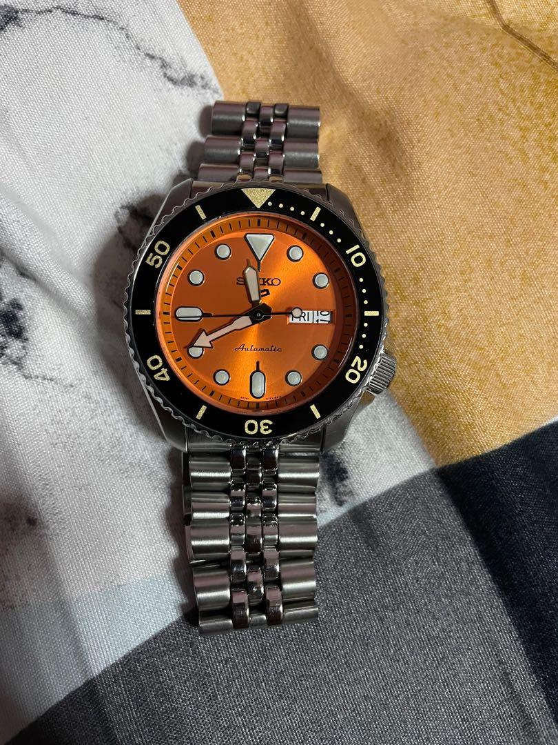 Seiko store srpd orange