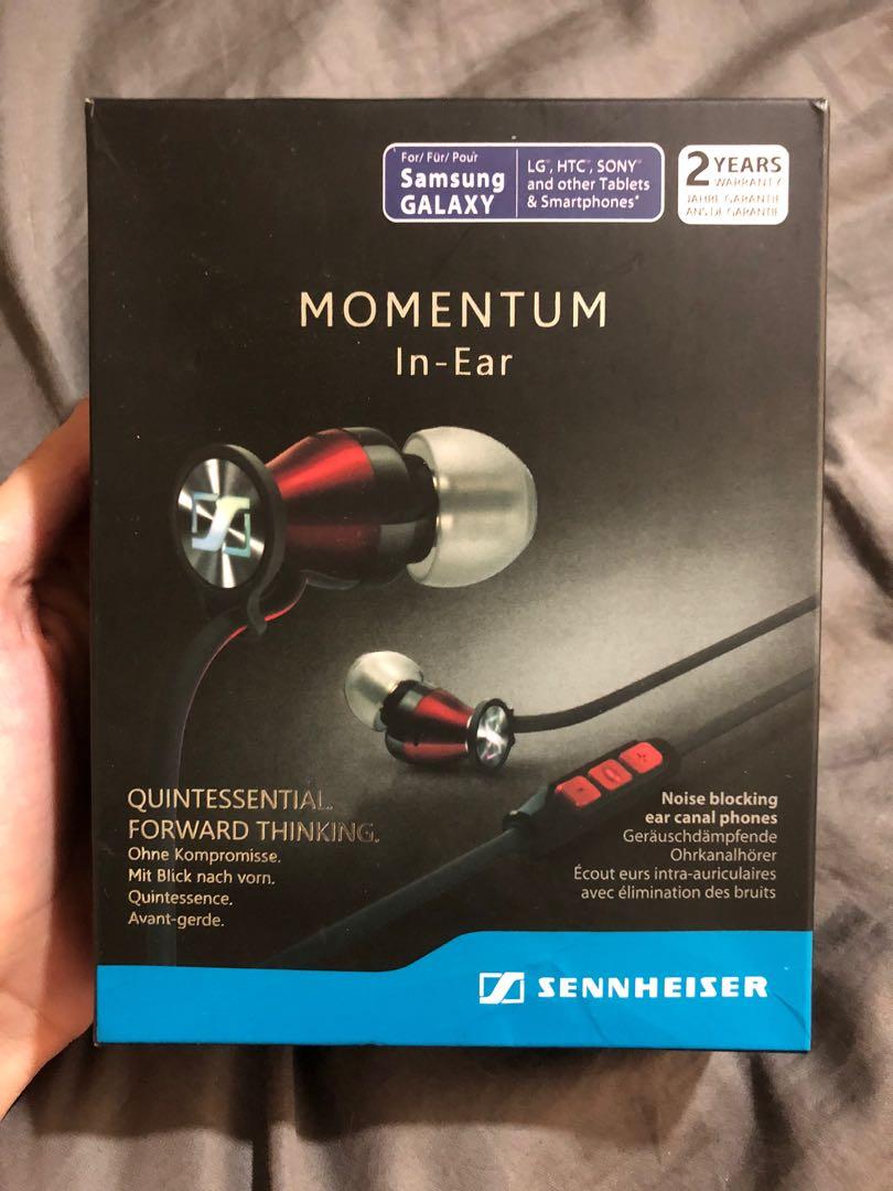 Sennheiser Momentum In-Ear Earphone, Audio, Headphones \u0026 Headsets on  Carousell