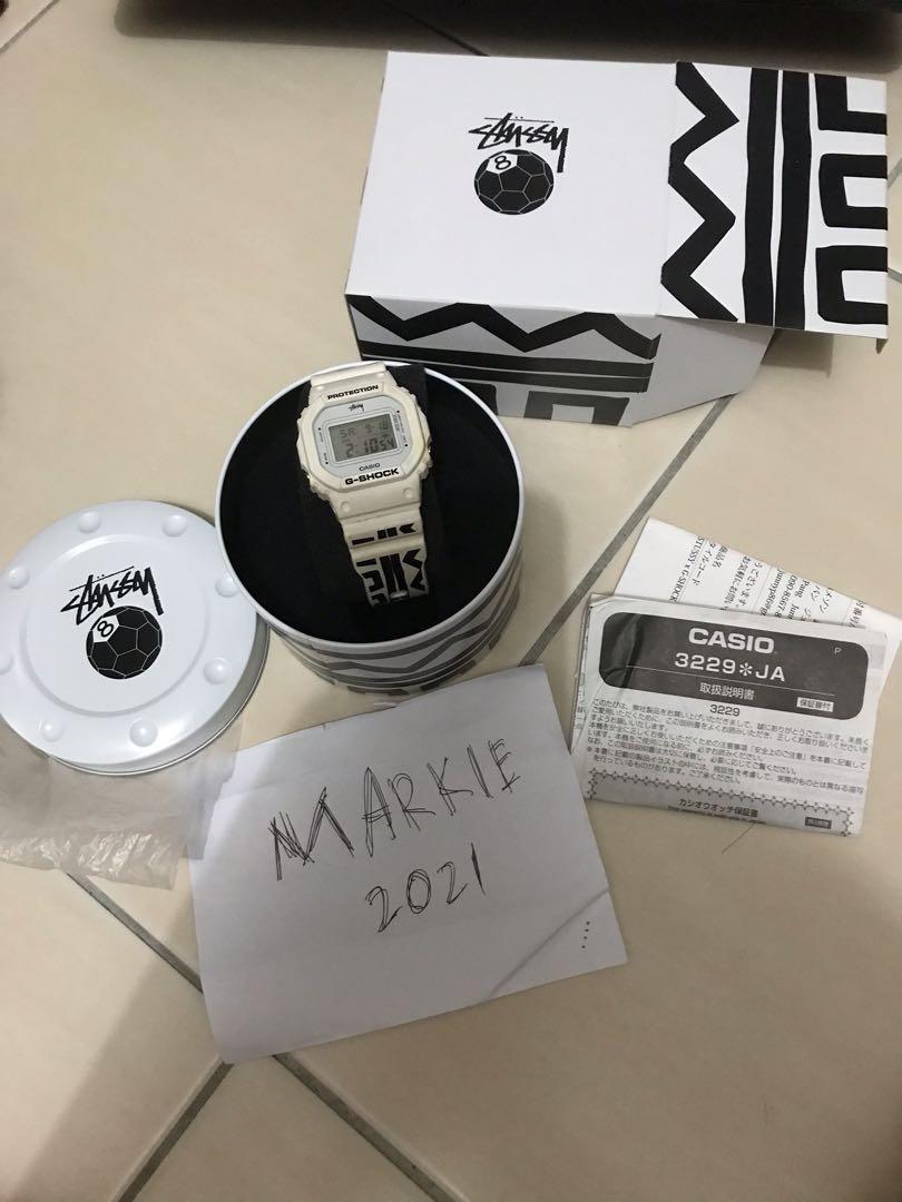 stussy x casio g shock dw 5600