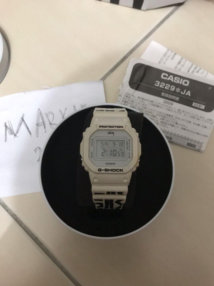 stussy x casio g shock dw 5600