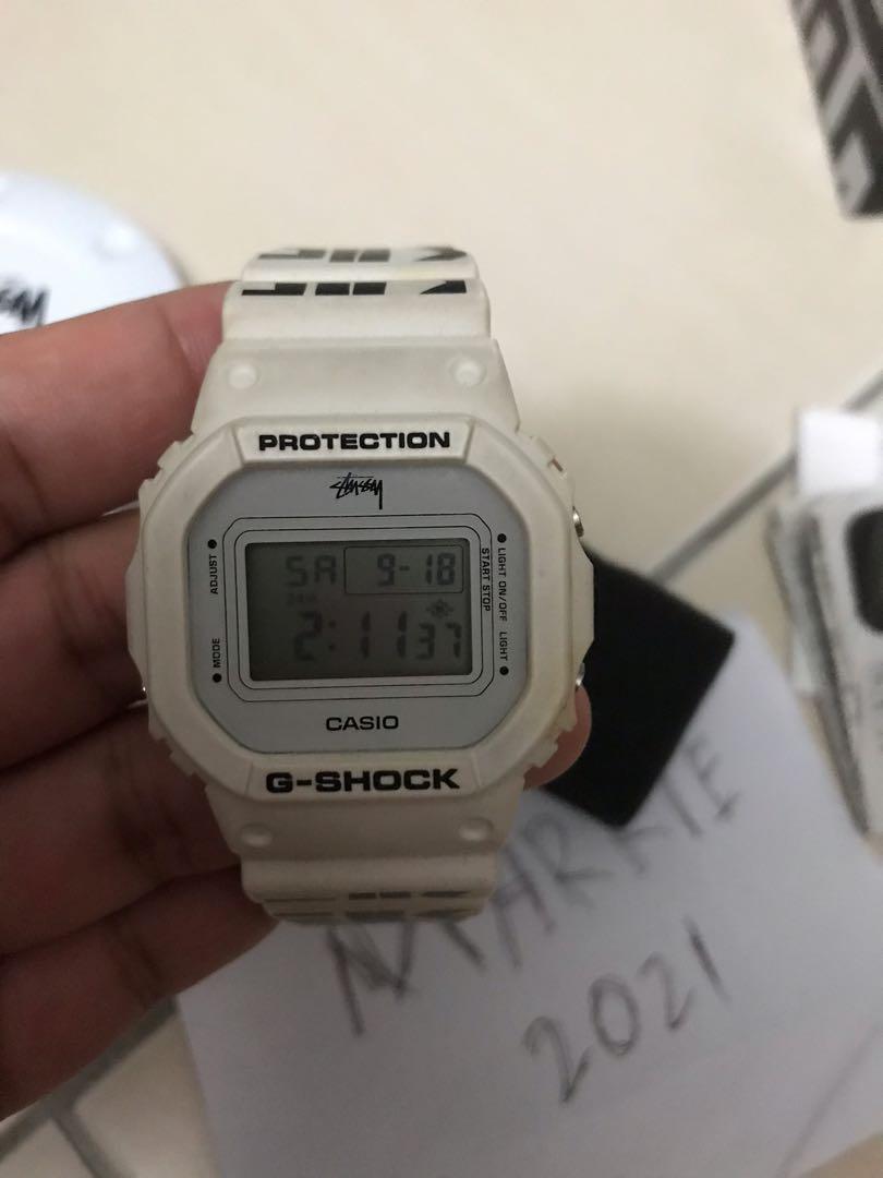 stussy x casio g shock dw 5600