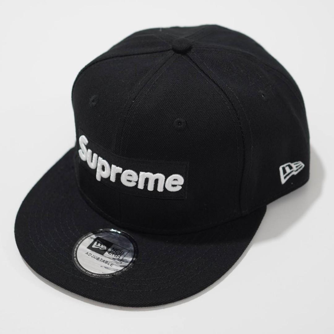Black shop supreme snapback