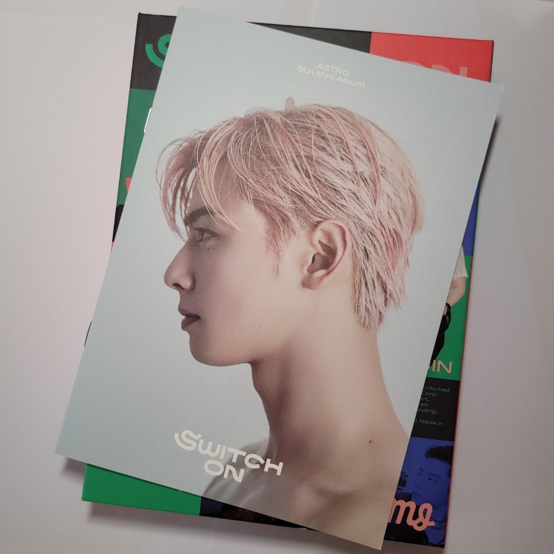 Switch On 車銀優歌詞本 興趣及遊戲 收藏品及紀念品 韓流 Carousell