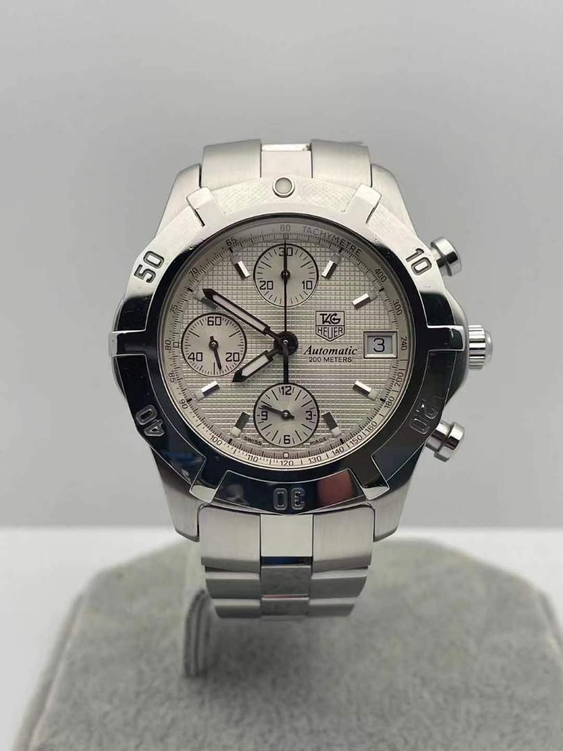 Tag Heuer 2000 Exclusive Chronograph Stainless Steel 40mm Luxury