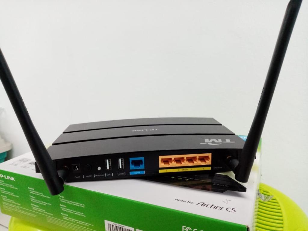 Archer C5, AC1200 Wireless Dual Band Gigabit Router