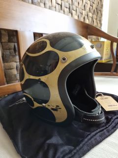 TT&CO 500-TX Helmet in Distortion Flames, Motorcycles, Motorcycle