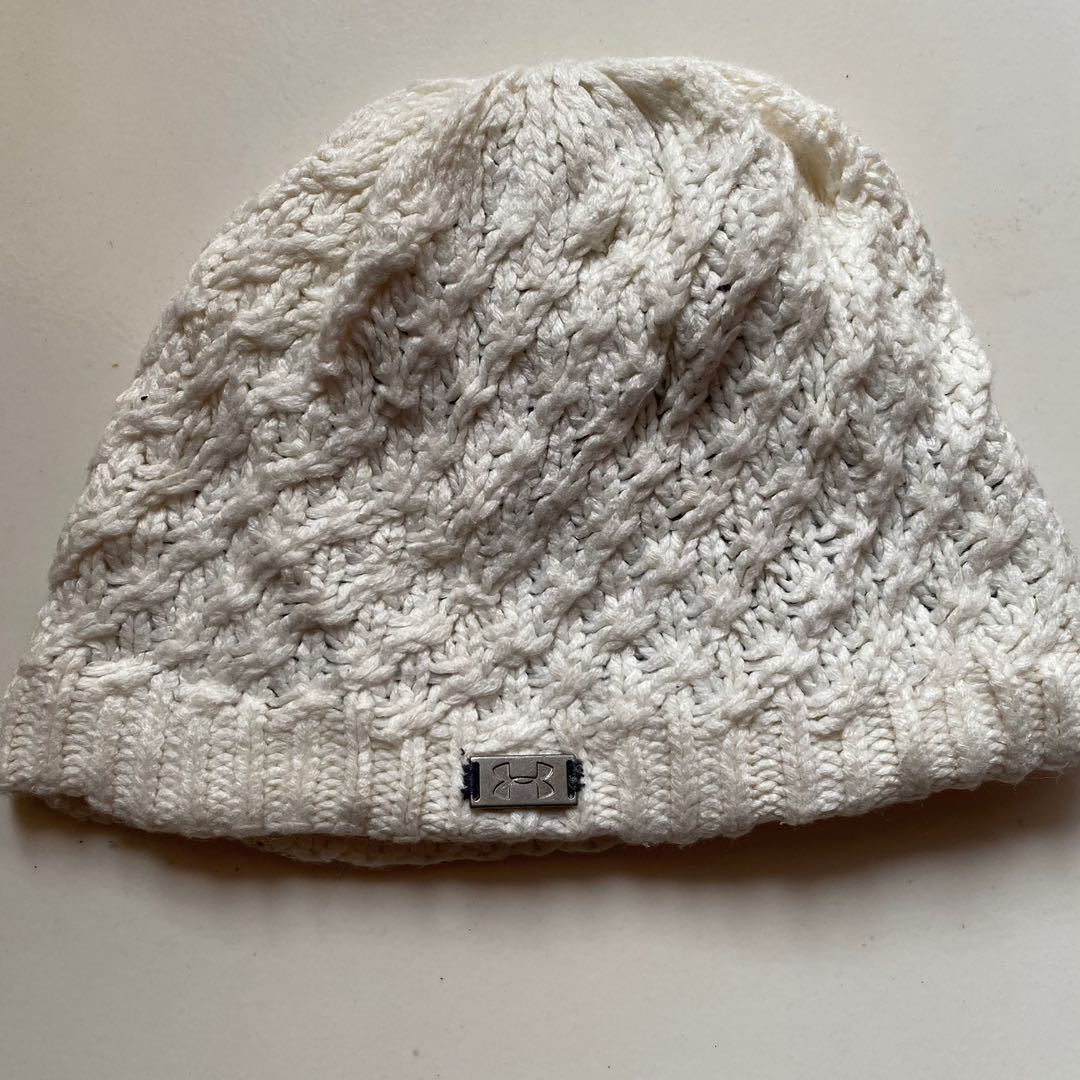 Under Armour Knit Beanie Hat, Fesyen 