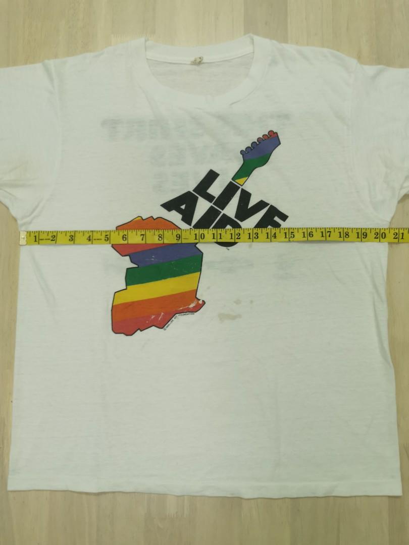 Live aid t shirt online original