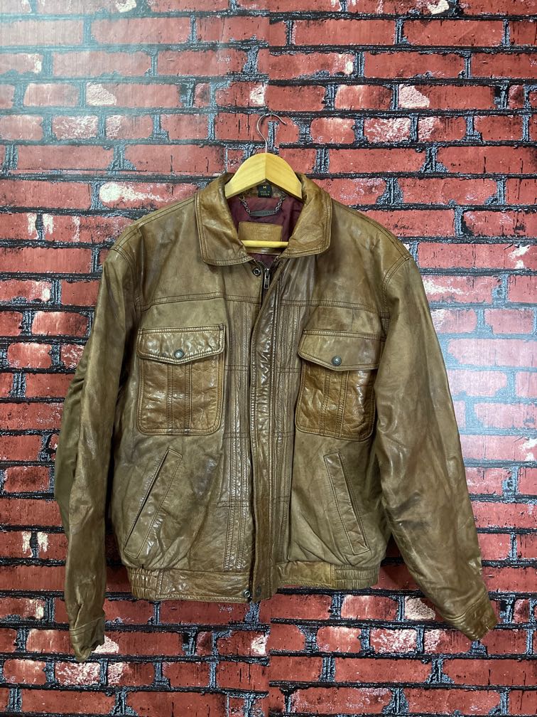 vintage levis leather jacket