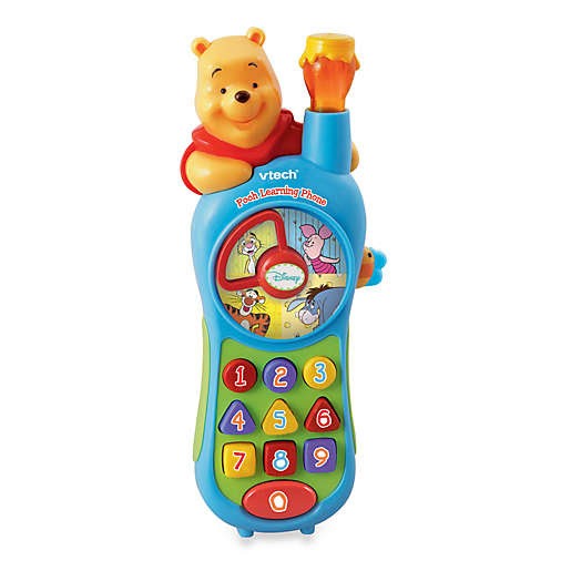 Vtech winnie the pooh learning phone, Babies & Kids, Infant Playtime on