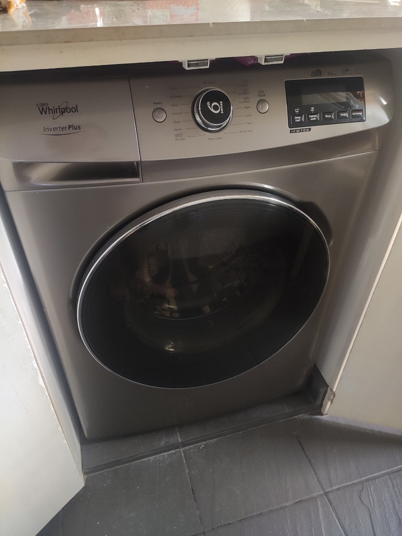Whirlpool 7.0 kg Front Load Inverter Washing Machine | Model: IFW-700 ...