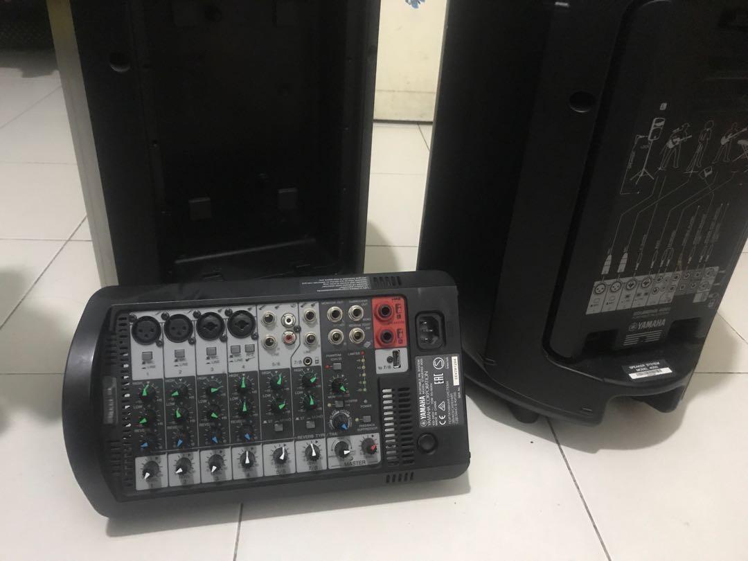 Yamaha speaker system model 400s, Audio, Soundbars, Speakers