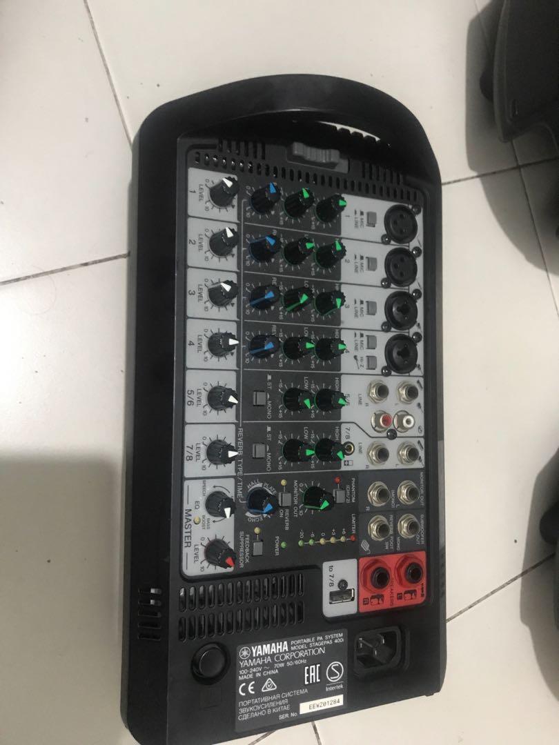 Yamaha speaker system model 400s, Audio, Soundbars, Speakers