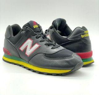 27.5cm New Balance ML574OA2 BLACK / RASTA 21FW-S