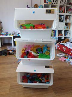3 boxes worth of duplo, elsa, disney princess