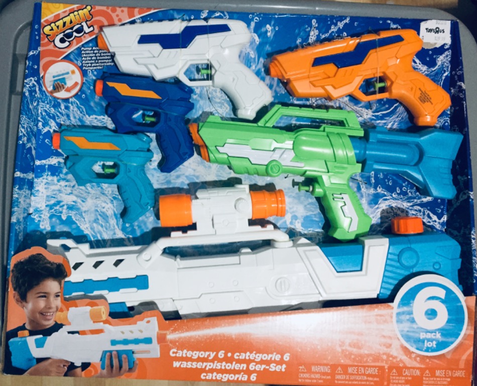 Toys r us water deals guns