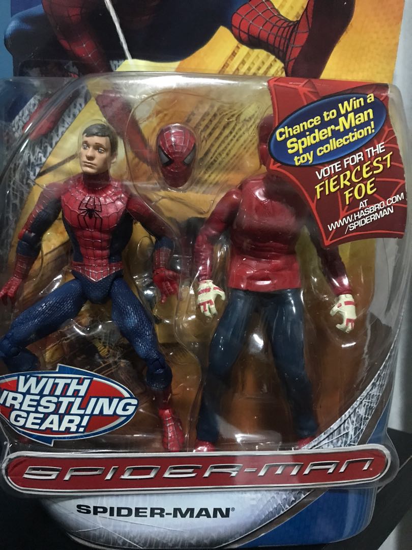 Spiderman 1 toys wrestler spider man store