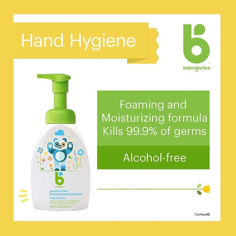 Babyganics fragrance best sale free hand sanitizer