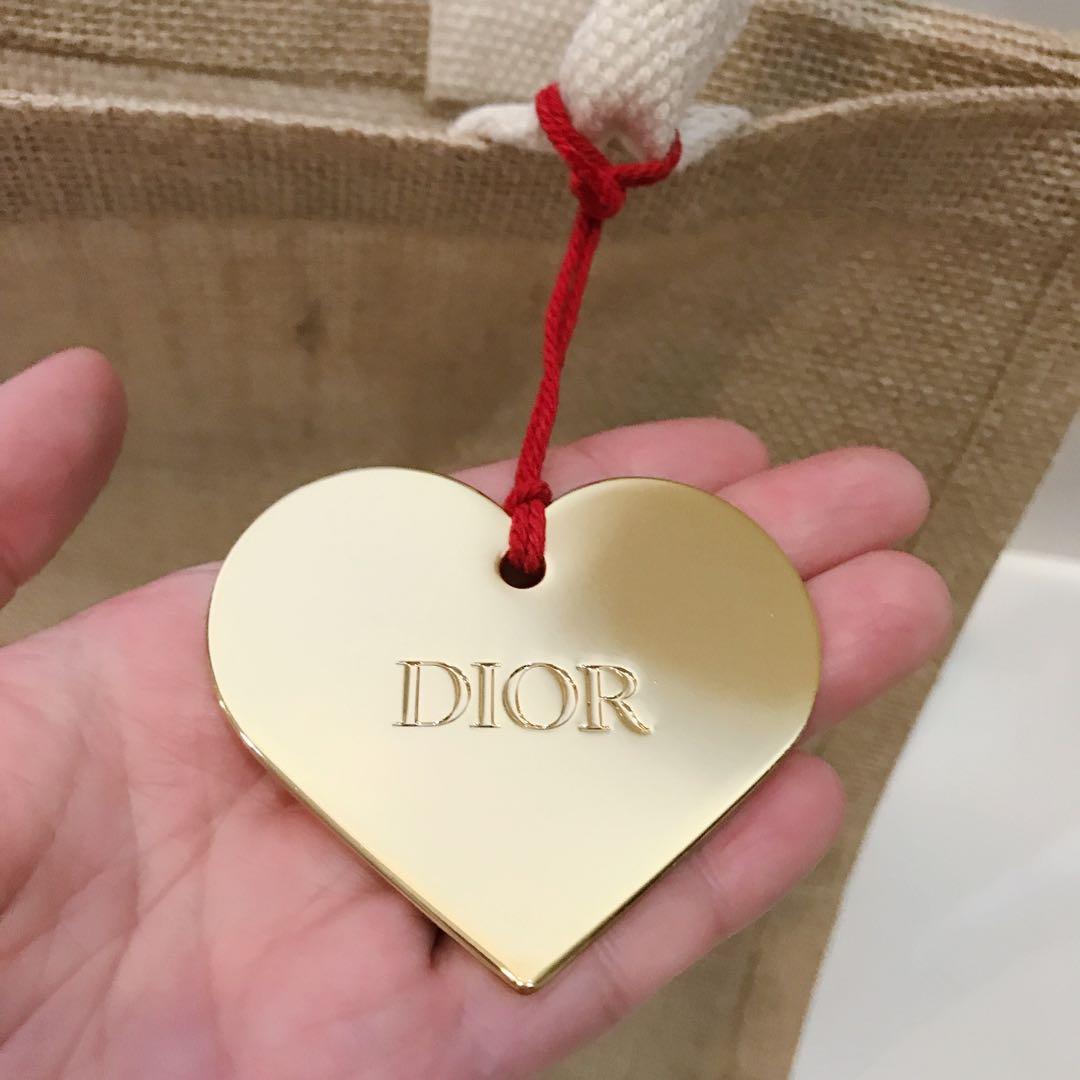 Bag Charm Gold Christian