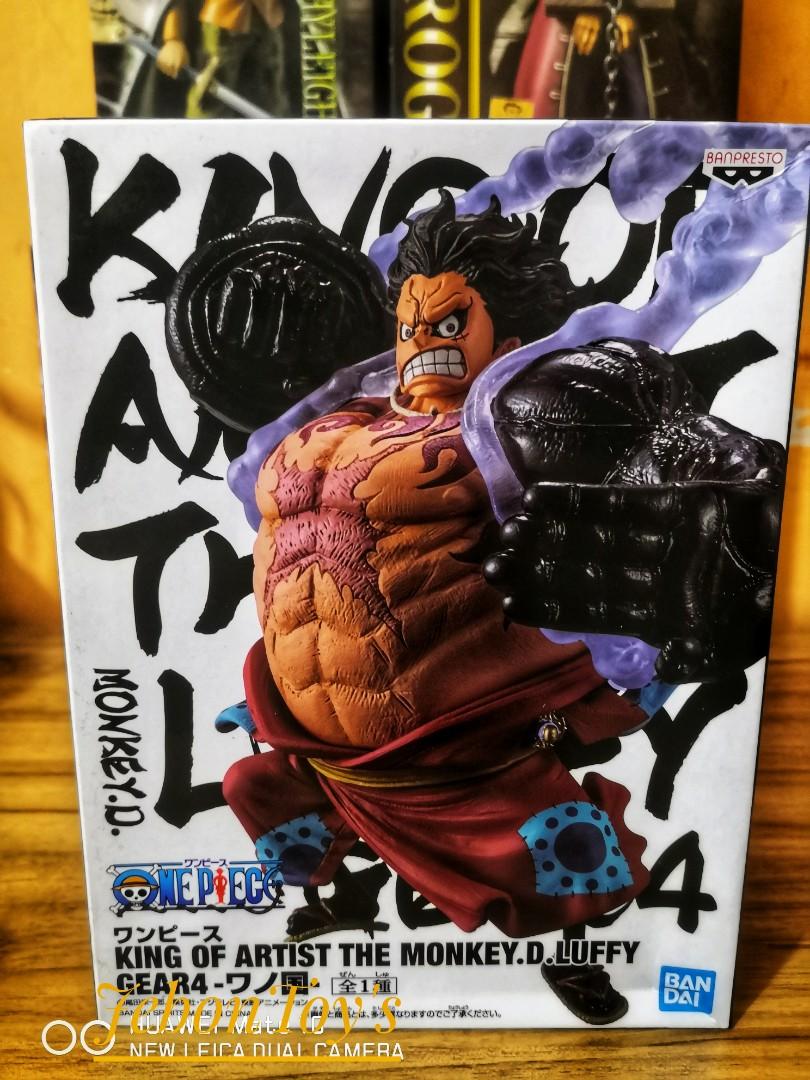 Original Gold Sticker One Piece Luffy Gear 4 Toys Games Action Figures Collectibles On Carousell