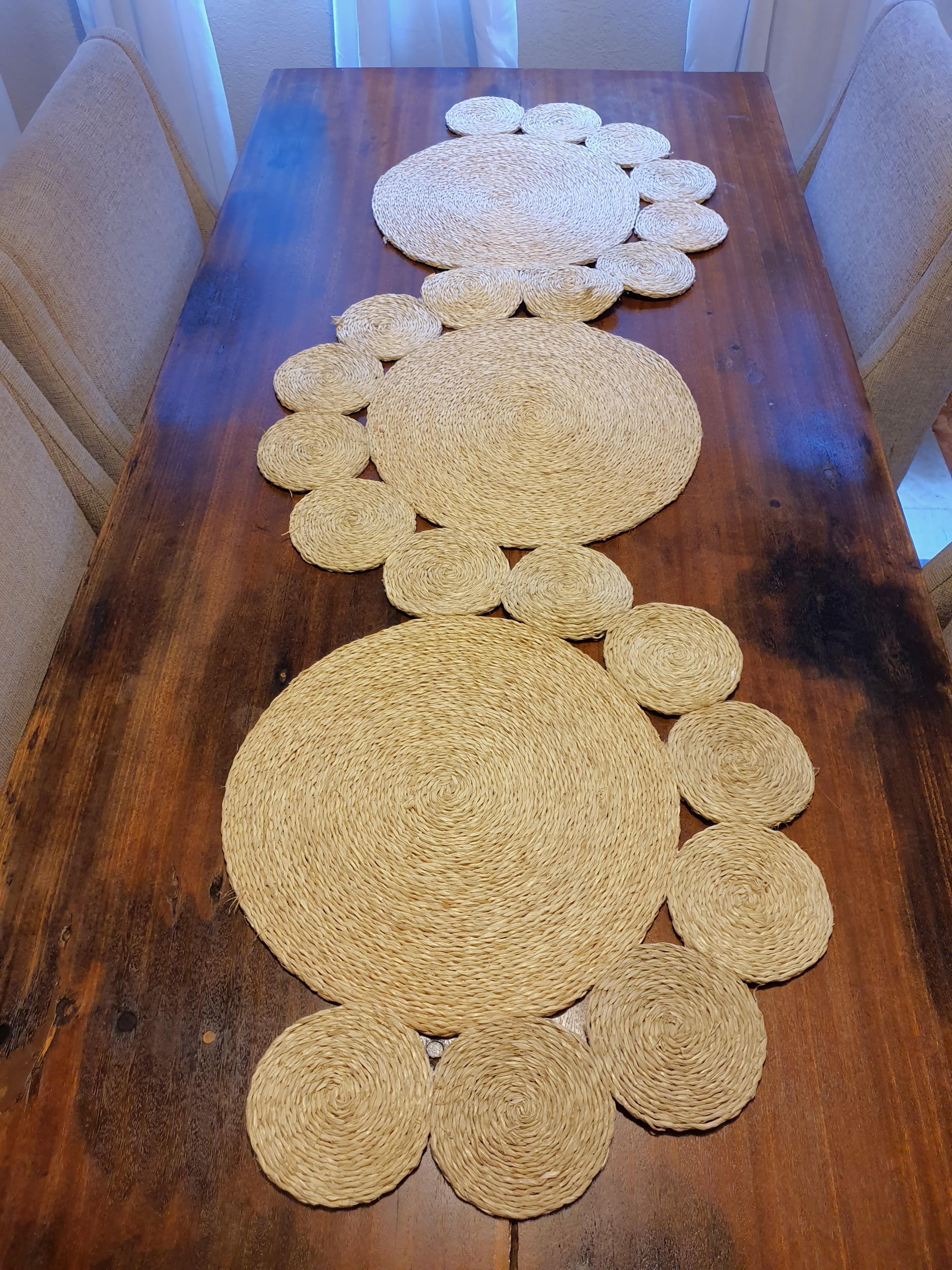 Abaca Table Runner, Abaca Table Mat, Furniture & Home Living, Home