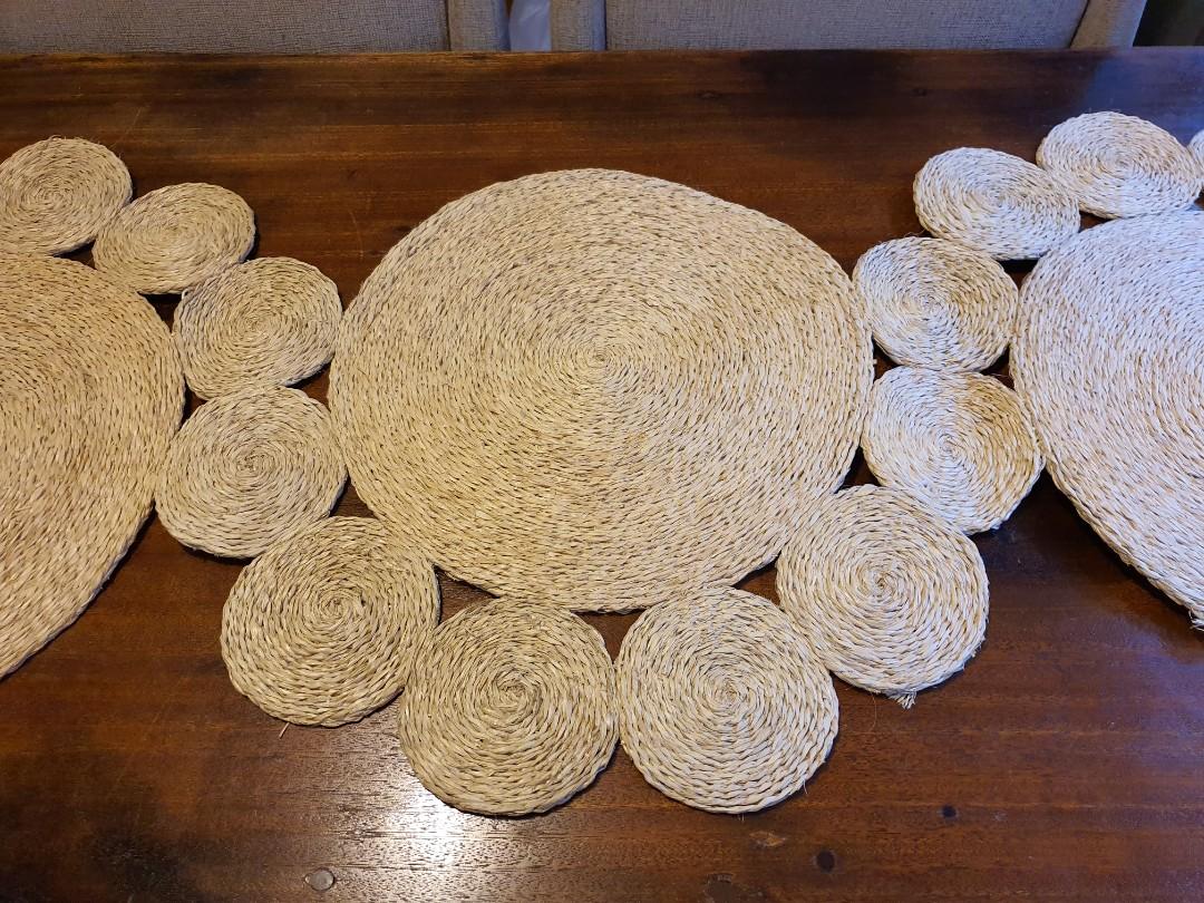 Abaca Table Runner, Abaca Table Mat, Furniture & Home Living, Home