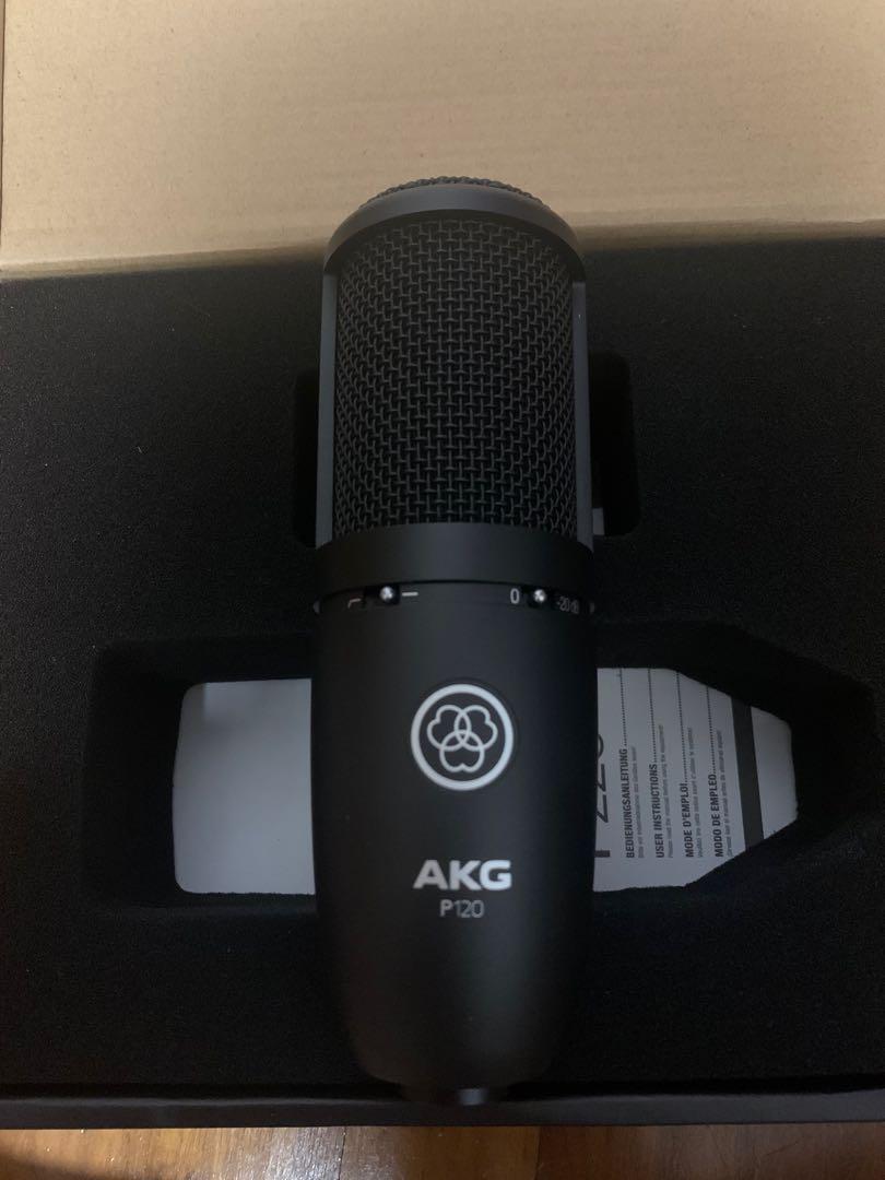 AKG P120 Complete Set, Audio, Microphones on Carousell