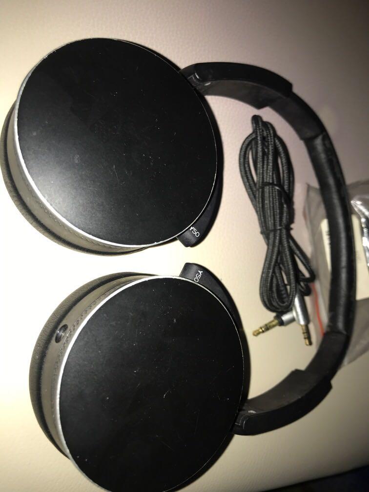 AKG Y50 (original from Japan) (Category: Headphones & Headsets) located in Cebu City. Submitted by zeo_99 (Listing ID 1114501580, Image 3). Description: AKG Y50 from Japan •metalic black • superbass • tight noise cancelling headset • original AKG product •for soundtrip •for pc games -with free spare earfoam -chord and headphone only -dents nasa pic but does not affect the performance outside cebu buyer will shoulder the shipping fee.