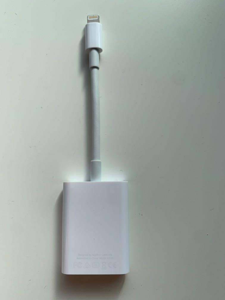 Lightning to SD Card Camera Reader Apple, Computers & Tech, Parts