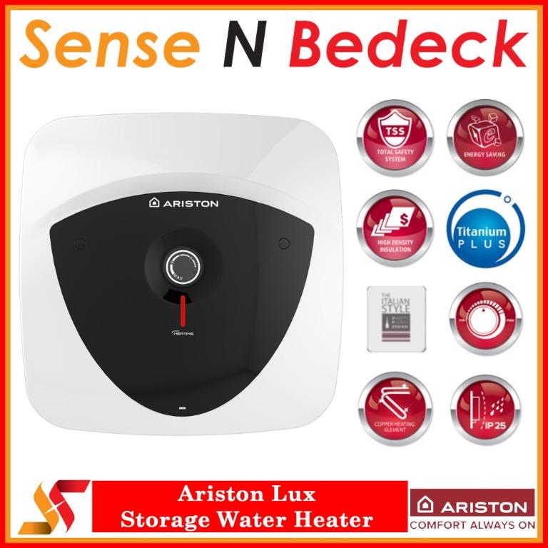 Ariston Andris Lux 15L/30L Storage Water Heater, TV u0026 Home Appliances,  Water Heater u0026 Instant Showers on Carousell