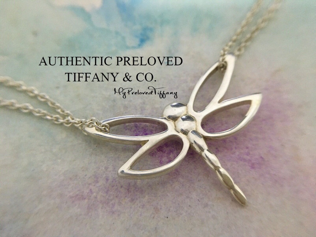 Tiffany and co dragonfly necklace store
