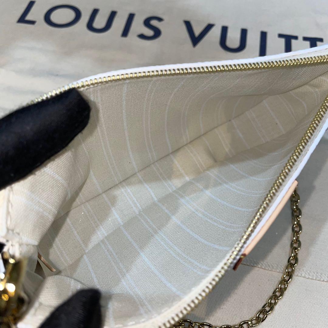 LV Monogram multi pochette coin purse blanc - Ella Blu