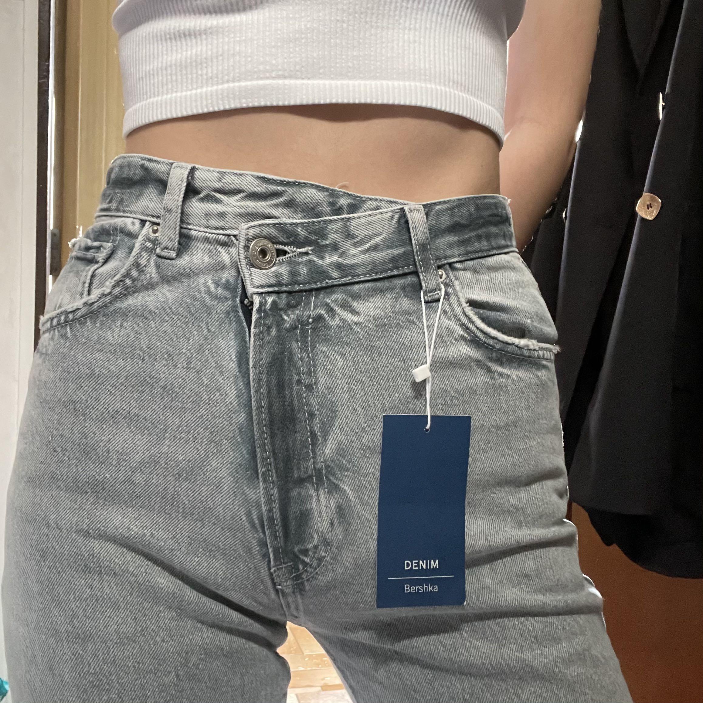 BNWT Bershka Patchwork Jeans Women s Fashion Bottoms Jeans