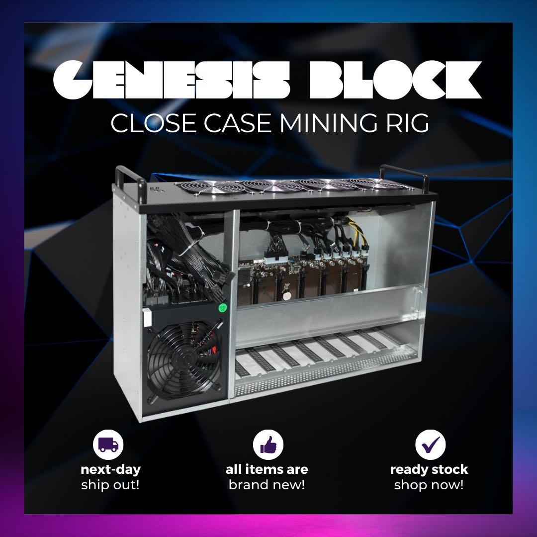 Brand new mining rig complete set, Computers & Tech, Desktops on Carousell