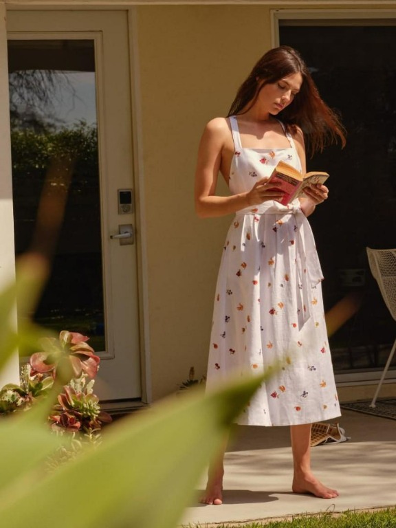 Reformation fruit dress on sale