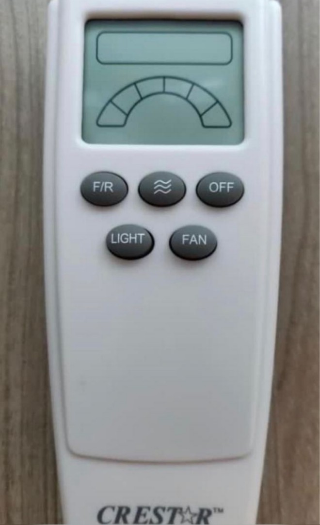Crestar Ceiling Fan Remote Control Not Working
