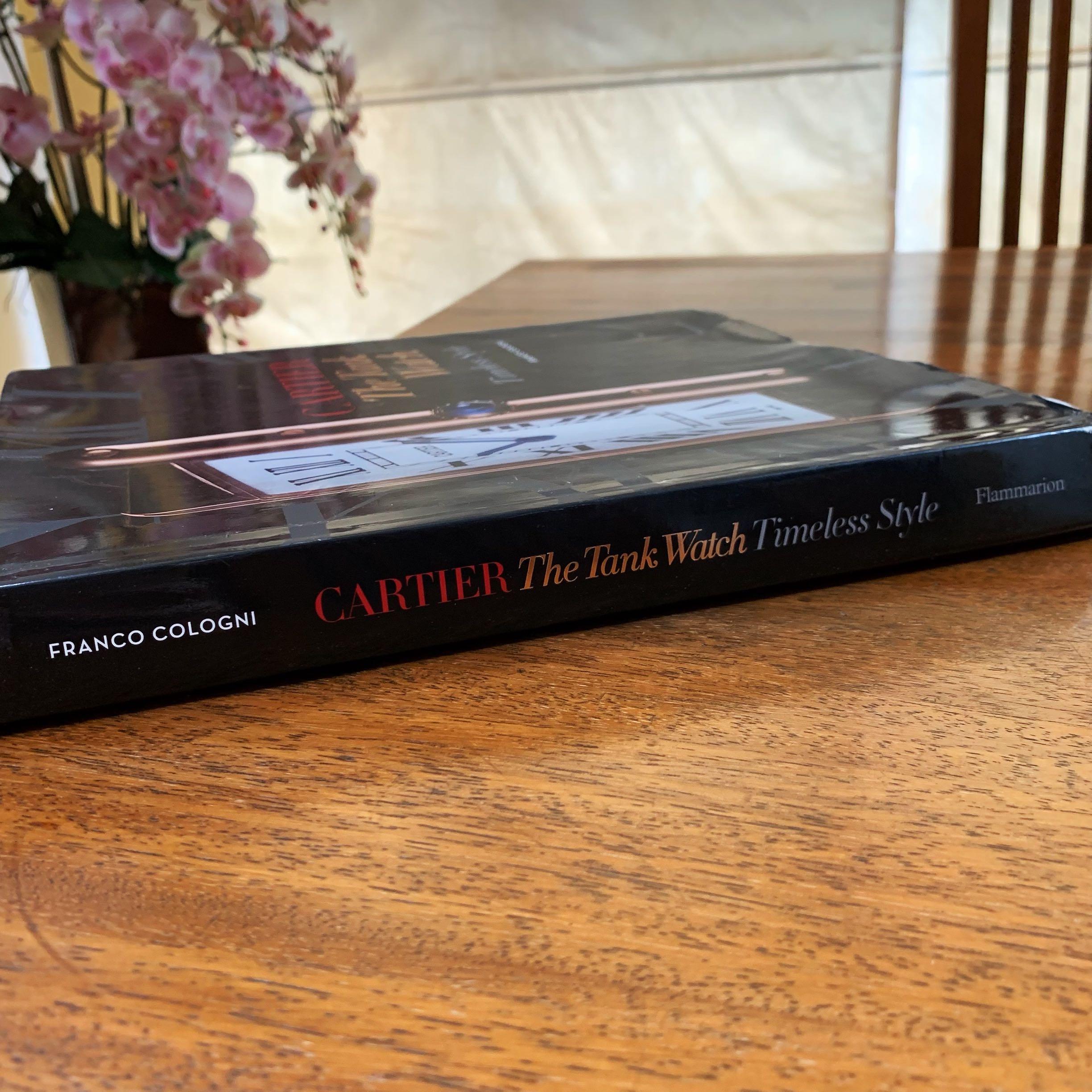 cartier tank watch coffee table book, Luxury, Watches on Carousell