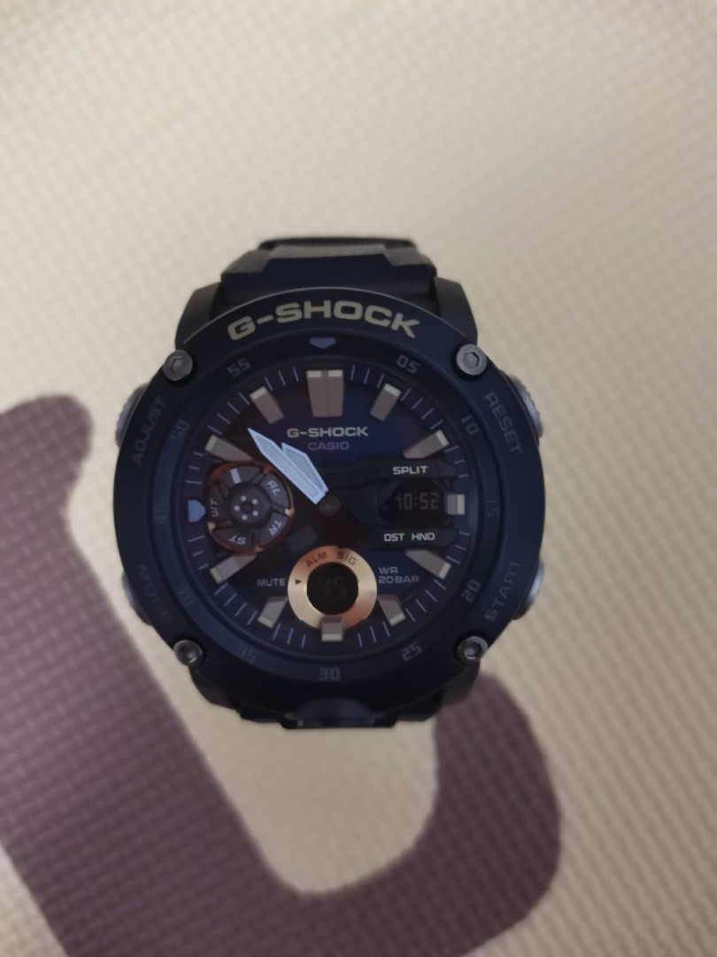 CASIO G-SHOCK GA-2000-2ADR MEN'S WATCH 