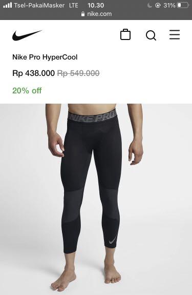 legging nike pro hypercool