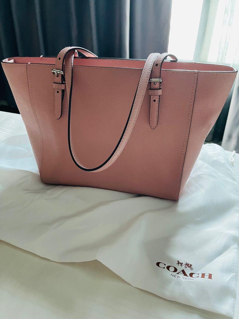 Coach crossgrain turnlock tote shop