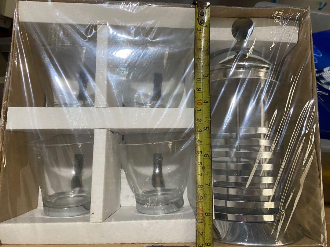 Coffee/Tea press set (Category: Coffee & Tea Tableware) located in Quezon City. Submitted by mtan314 (Listing ID 1114429927, Image 3). Description: Sealed and brand new Rfs: not using .