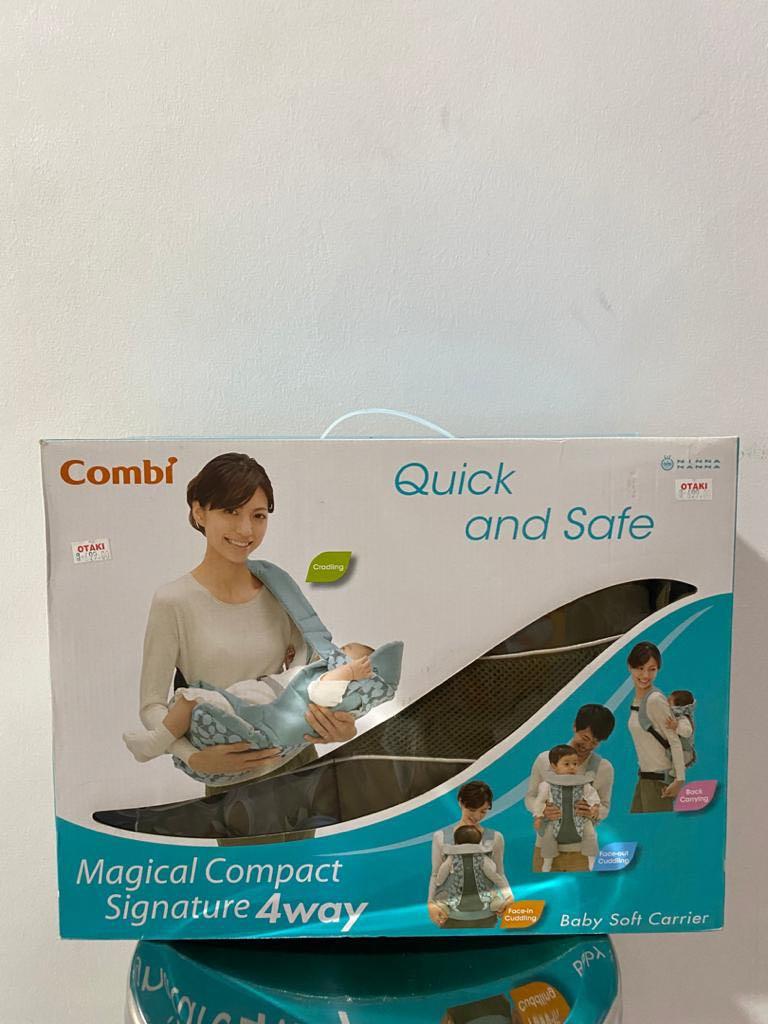 Combi Japan Magical Compact Signature 4 way Baby Soft Carrier, Babies