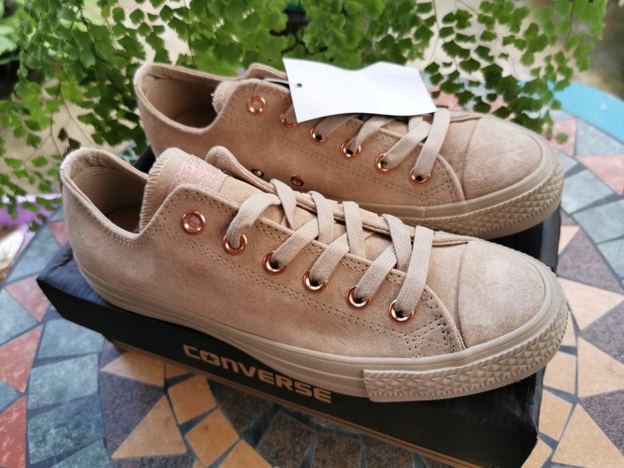 Converse khaki cheap rose gold