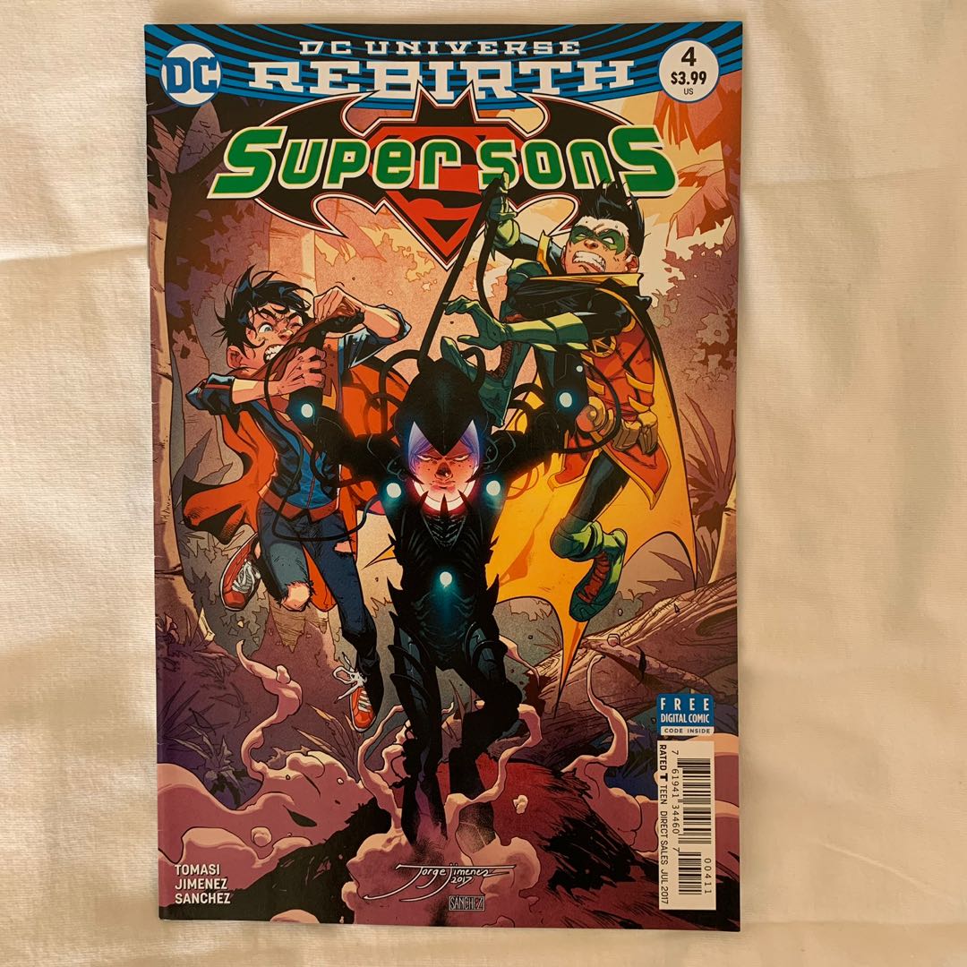 Dc Comics Super Sons Komik Import On Carousell