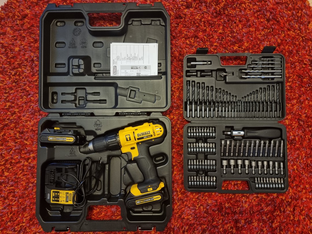 Dewalt Cordless Hammer Impact Drill Driver 18v 20v DCD776c2a